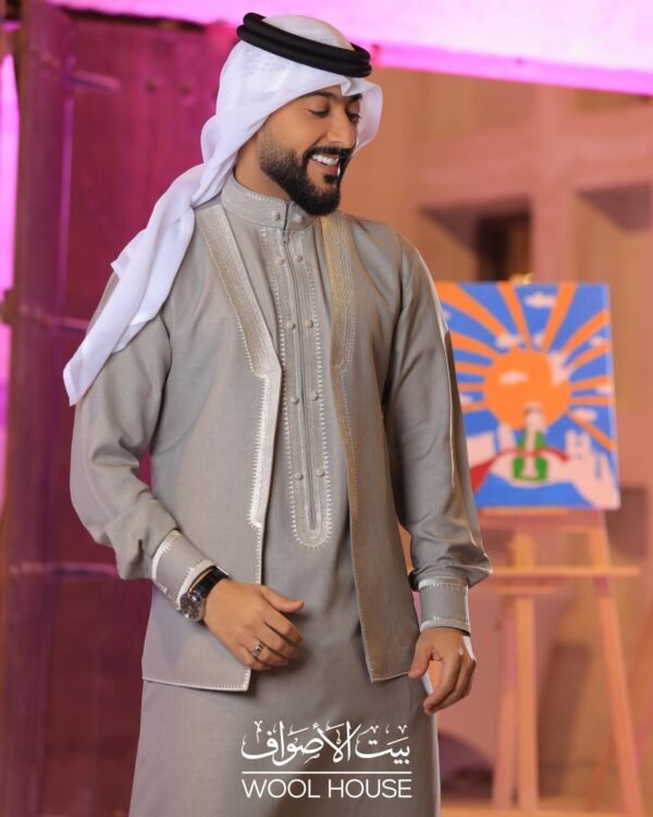 Majestic thawab with waist coat