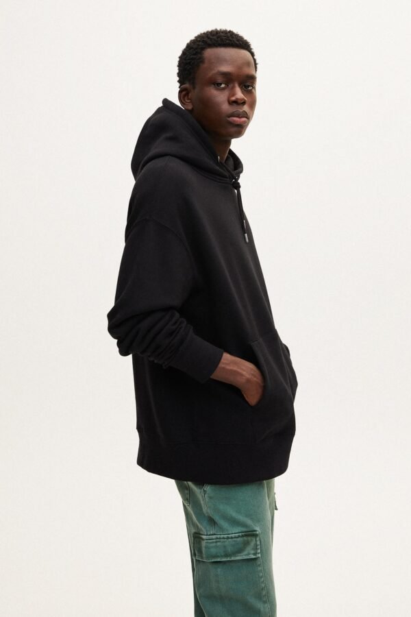 Pouch Pocket Hoodie Orange - Image 2