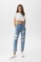 Ripped Mom Jeans - Contains Recycled Cotton