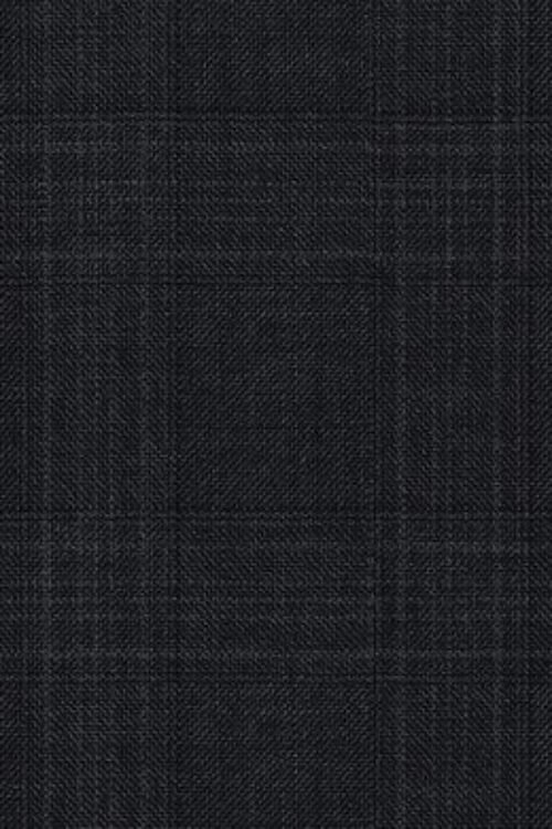 Dormeuil Grey Check 100% Wool